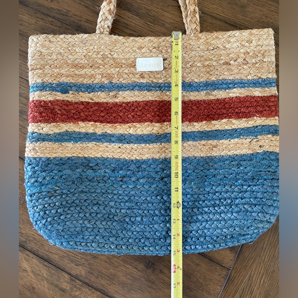 Revue boho style jute tote bag - Picture 5 of 8